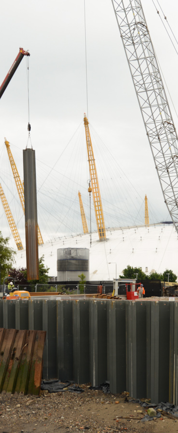 Greenwich Peninsula Riverside Phase 2, Enabling Works
