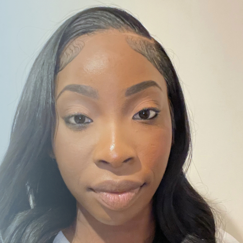 Picture of girl smiling.