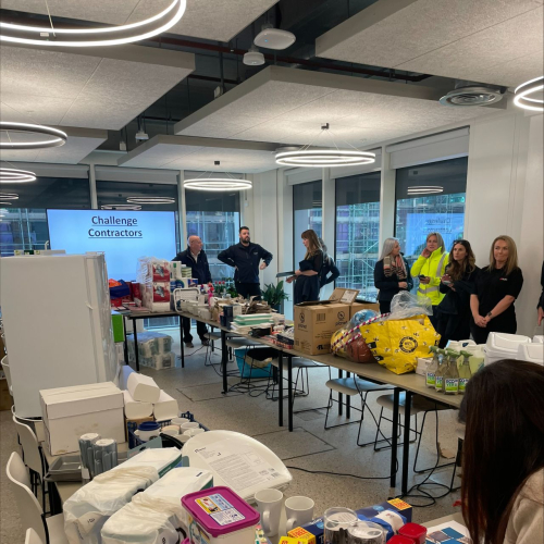 New Wear footbridge charity collection.jpg