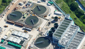 Morecambe Wastewater Treatment Works.