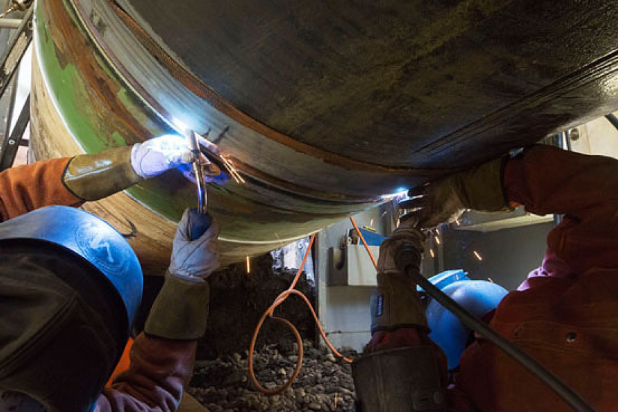 Construction of Beverwijk-Wijngaarden gas transport pipeline