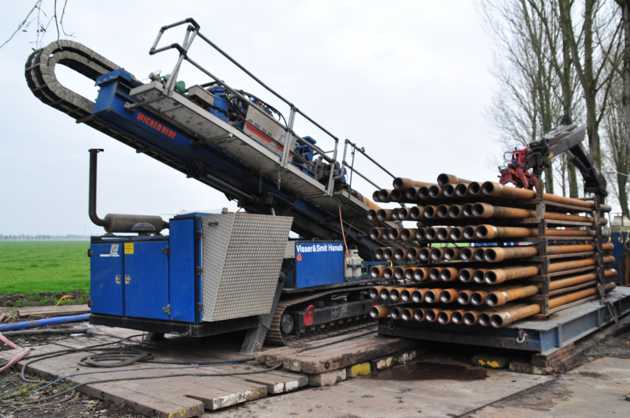 36" gas transport pipeline Frøslev-Egtved