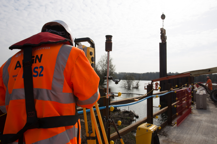HS2 Colne Valley Viaduct Cofferdams