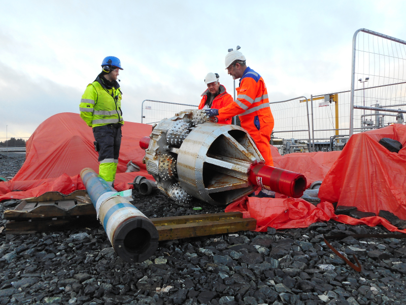 Mongstad HDD Landfall