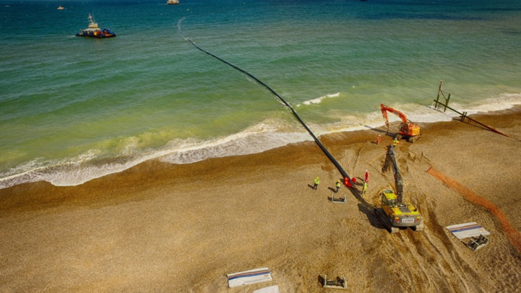 Landfalls for the Dudgeon Offshore Wind Farm