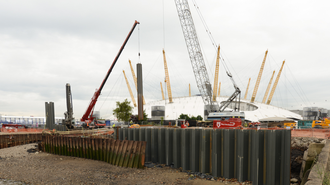 Greenwich Peninsula Riverside Phase 2, Enabling Works