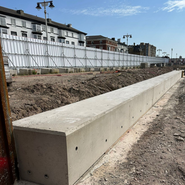 Marine Lake Exhibition Centre piling