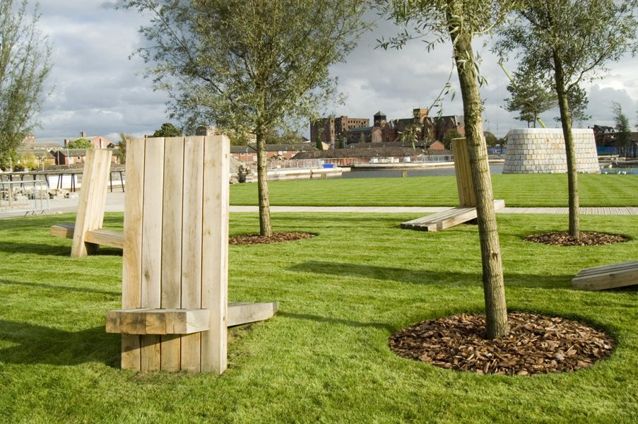 New green spaces were created for new and existing residents RESIZED.JPG