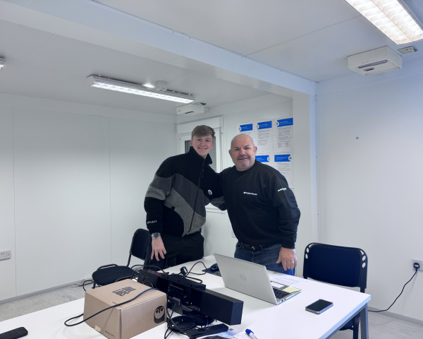 journalism student meeting with volkerstevin 