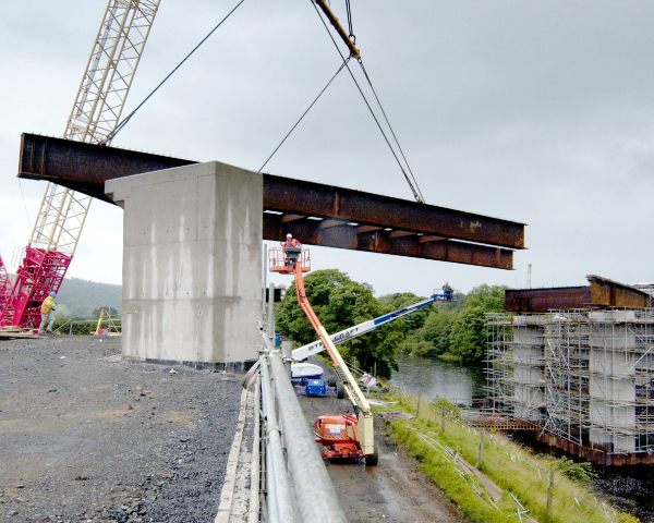 Haydon Bridge Haydon Bridge final lift 1.JPG