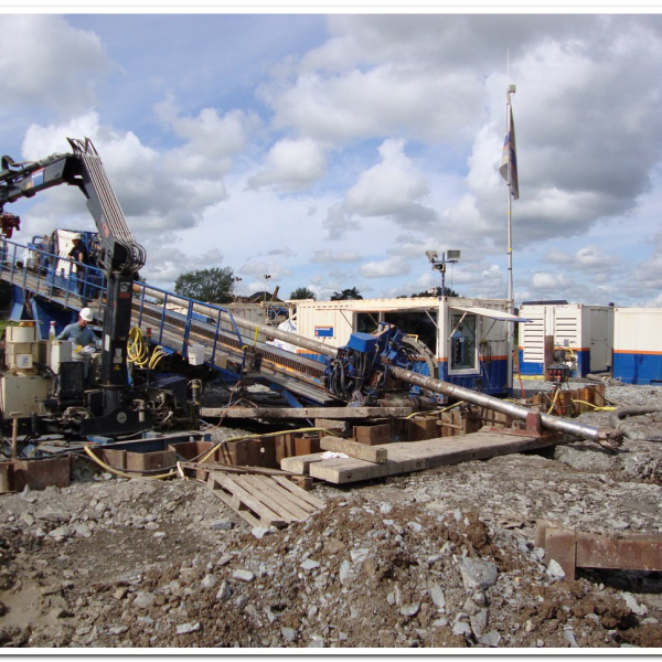 36" gas transport pipeline Frøslev-Egtved