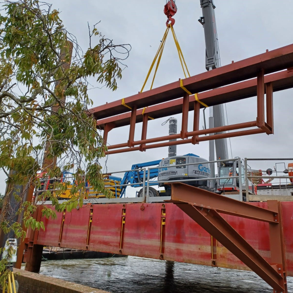 Tarrant Wharf emergency repairs – conventional piling