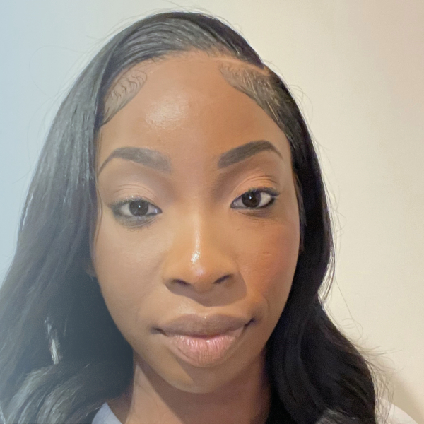 Picture of girl smiling.